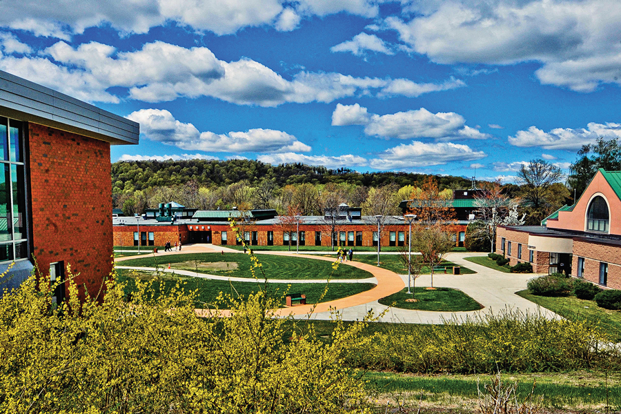Photo of campus landscape