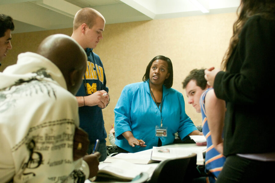 Medical office assistant classroom